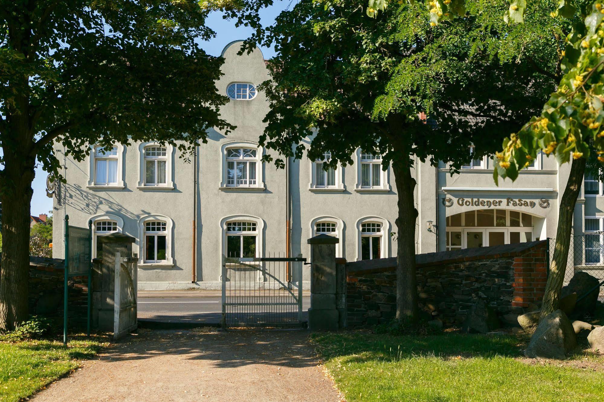Hotel Goldener Fasan Oranienbaum-Woerlitz Dış mekan fotoğraf
