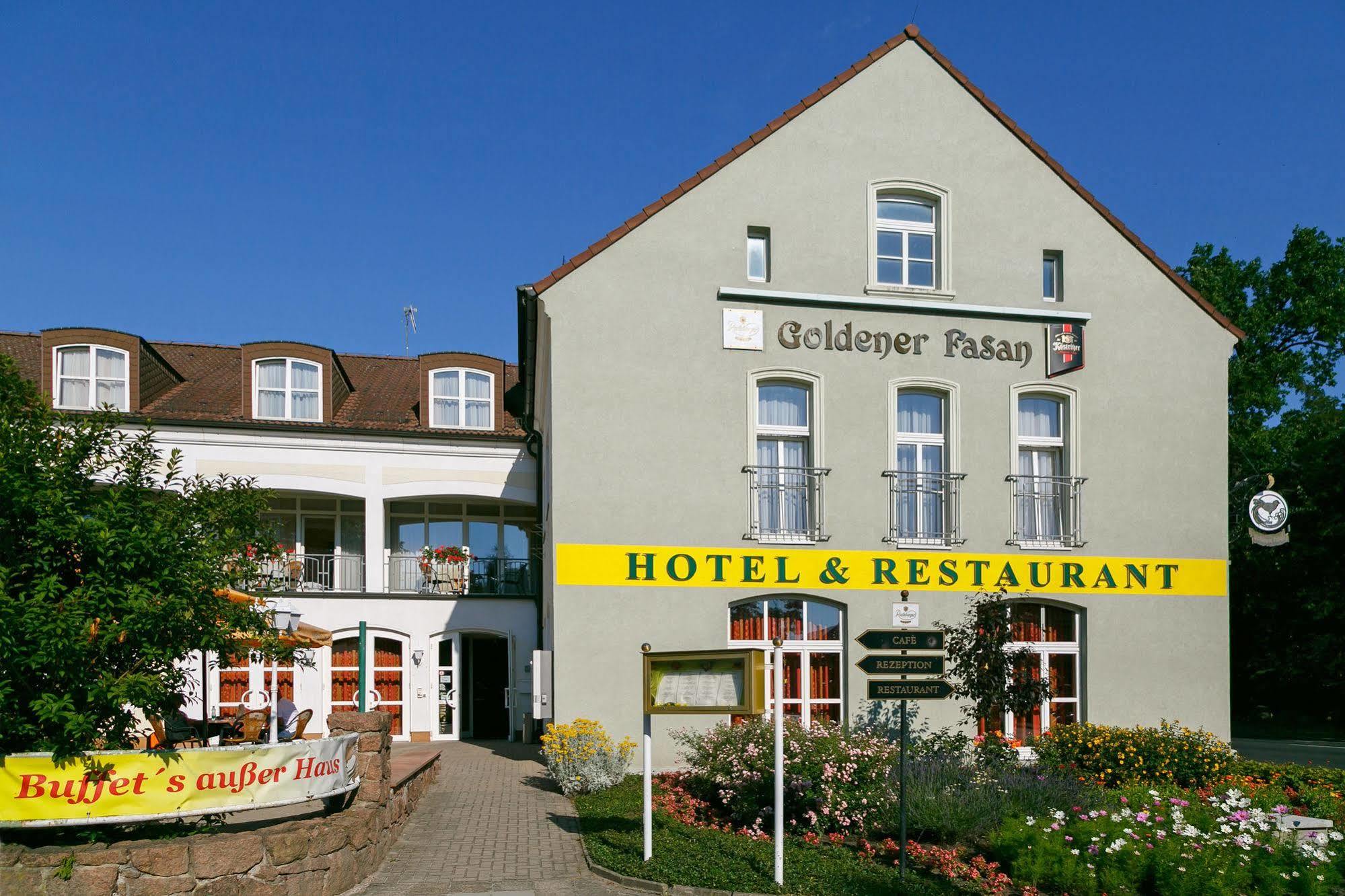 Hotel Goldener Fasan Oranienbaum-Woerlitz Dış mekan fotoğraf